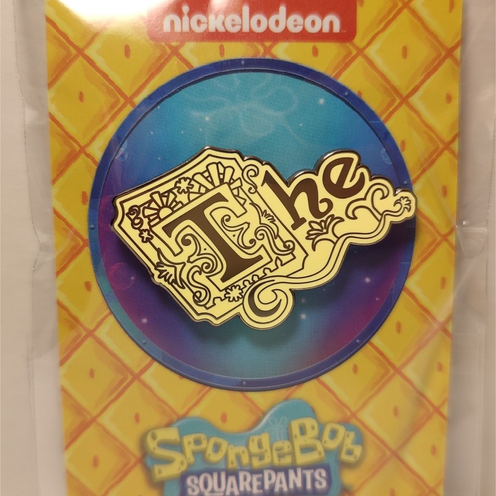 Spongebob Squarepants Boating School Essay Enamel Pin Official Collectible